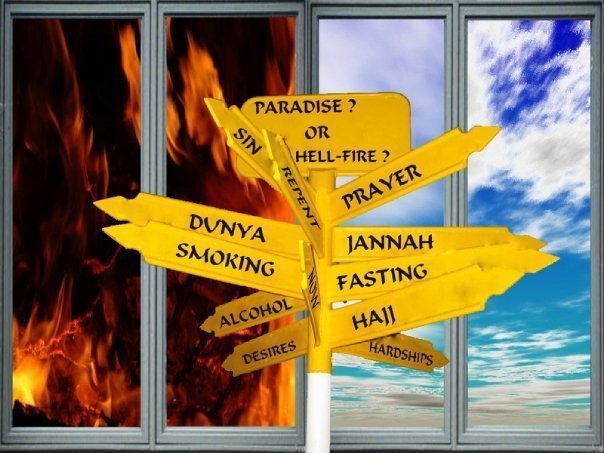 Image result for jannah and jahannam